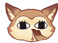 Pick Nose Fox Sticker - Pick Nose Fox Stickers