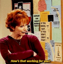 Reba Hows That Working For You GIF - Reba Hows That Working For You GIFs