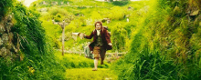 Bilbo Baggins Running GIF - Bilbo Baggins Running Adventure GIFs