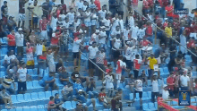cheering imperatriz vs river crowd fans audience