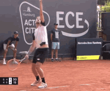 Gianluca Mager Serve GIF - Gianluca Mager Serve Tennis GIFs