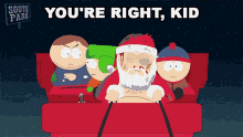 Youre Right Kid Santa Claus GIF - Youre Right Kid Santa Claus Eric Cartman GIFs