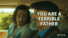 You Are A Terrible Father Klaus Hargreeves GIF - You Are A Terrible Father Klaus Hargreeves Robert Sheehan GIFs