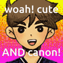 Cute And Canon Omori GIF - Cute And Canon Omori Hero Omori GIFs
