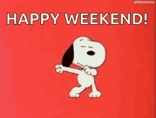 Happy Weekend Weekend Dance GIF - Happy Weekend Weekend Dance Snoopy GIFs