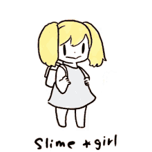 Slime Girl GIF - Slime Girl Melt GIFs