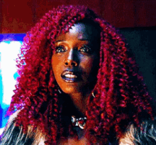 side eye starfire confused not sure anna diop