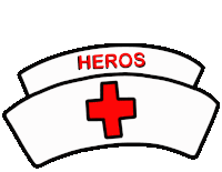Heroes Heros Sticker - Heroes Heros Healthcare Heros Stickers