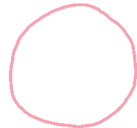 Pink Circle Sticker - Pink Circle Point Stickers