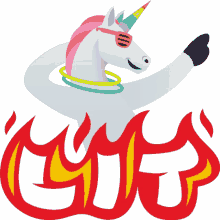 lit unicorn