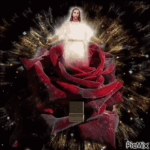 jesus rose glory to god shimmer hallelujah