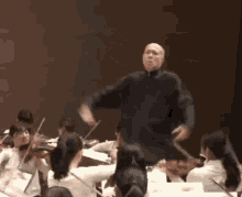 orchestra conductor dancing music conductor symphony