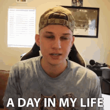 A Day In My Life Conner Bobay GIF - A Day In My Life Conner Bobay Welcome To My Life GIFs