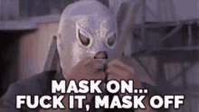 Mask On GIF - Mask On Put GIFs