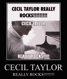 Cecil Taylor Piano GIF - Cecil Taylor Piano Really Rocks GIFs