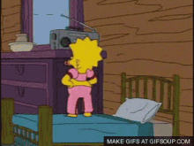 Break It Girl The Simpsons GIF - Break It Girl The Simpsons Baby GIFs