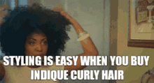 Fumi Curly Hair Long Malaysian Curly Hair GIF - Fumi Curly Hair Long Malaysian Curly Hair Afro Mongolian Kinky Curly Hair GIFs