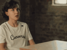 Bored - Millie Bobby Brown X Converse Gif GIF - Milly Bobby Brown First Day Feels Converse GIFs