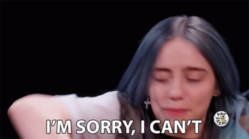 Im Sorry I Cant GIF - Im Sorry I Cant Apologize - Discover & Share GIFs