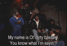 Wu Tang GIF - Old Dirty Bastard Hiphop Intro GIFs