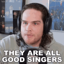 They Are All Good Singers Sam Johnson GIF - They Are All Good Singers Sam Johnson They Sing Well GIFs