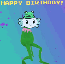 Axolittles Happy Birthday GIF - Axolittles Happy Birthday Dance GIFs