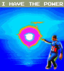 I Have The Power Super Hero GIF - I Have The Power Super Hero Flashing GIFs