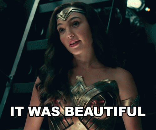 It Was Beautiful Wonder Woman GIF - It Was Beautiful Wonder Woman Justice League GIFs