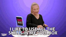 I Like To Use All The Skills In My Toolbox Cat Warner GIF - I Like To Use All The Skills In My Toolbox Cat Warner I Am Skillful GIFs