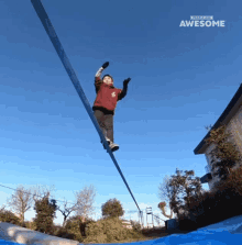 Tight Rope People Are Awesome GIF - Tight Rope People Are Awesome Spin GIFs