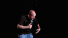Louis Ck On Stage GIF - Louis Ck On Stage Oh Shit GIFs