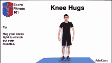 knee hugs