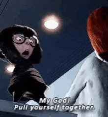Pull Yourself Together The Incredibles GIF - Pull Yourself Together The Incredibles Edna Mode GIFs