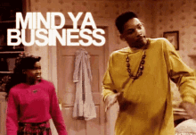 Mind Your Business Will Smith GIF - Mind Your Business Will Smith Fresh Prince GIFs