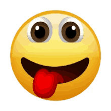 emoji happy tongue out emoticon
