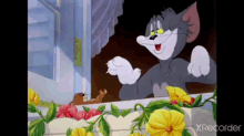 Hi Tom And Jerry GIF - Hi Tom And Jerry Greetings GIFs