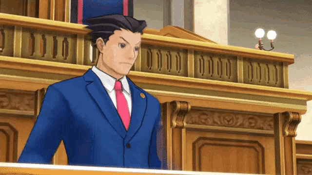 Ace Attorney Phoenix Wright GIF - Ace Attorney Phoenix Wright Objection -  Discover & Share GIFs