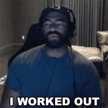 I Worked Out Kyle Van Noy GIF - I Worked Out Kyle Van Noy Vibin With Van Noys GIFs