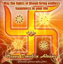 Happy Diwali In Advance Happy Dhanteras GIF - Happy Diwali In Advance Happy Dhanteras Happy Diwali GIFs