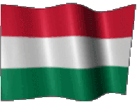 Hungary Flag Waving Sticker - Hungary Flag Waving Stickers