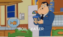 American Guy Boil Water GIF - American Guy Boil Water What Am Ia Chemist GIFs