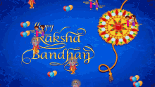 Happy Raksha Bhandhan Raksha Bandhan GIF - Happy Raksha Bhandhan Raksha Bandhan Balloons GIFs