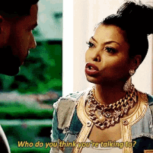 Empire Mad GIF - Empire Mad Who Do You Think Youre Talking To GIFs