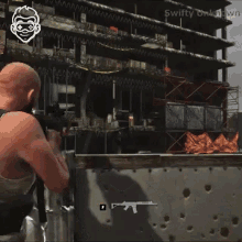 Hiding Max Payne GIF - Hiding Max Payne Rifle GIFs