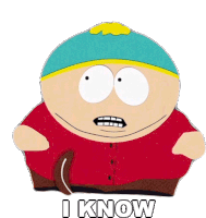 I Know Eric Cartman Sticker - I Know Eric Cartman South Park Stickers