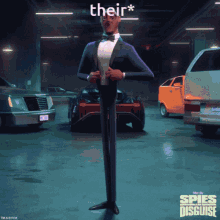 Their Spies In Disguise GIF - Their Spies In Disguise Pronoun GIFs