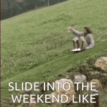 Slide Ride GIF - Slide Ride Weekend GIFs