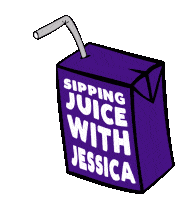 Sipping Juice Juice Sticker - Sipping Juice Juice Tea Stickers