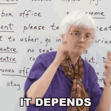 It Depends Gill GIF - It Depends Gill Engvid GIFs