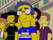 Memes De Burlas A Boca GIF - Sad Frown Simpsons GIFs